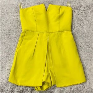 Strapless Topshop Romper
